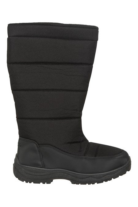 Mountain Warehouse Extreme Snowflake Womens Long Snow Boots - IsoDry Black  Womens Shoe Size 6 US : : Clothing, Shoes & Accessories