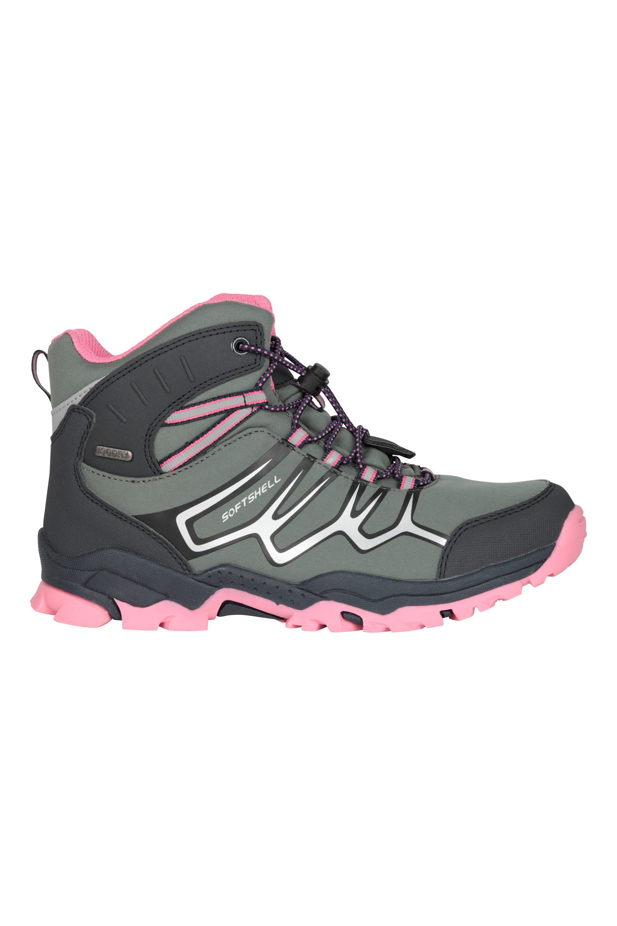 Softshell Kids Waterproof Hiking Boots