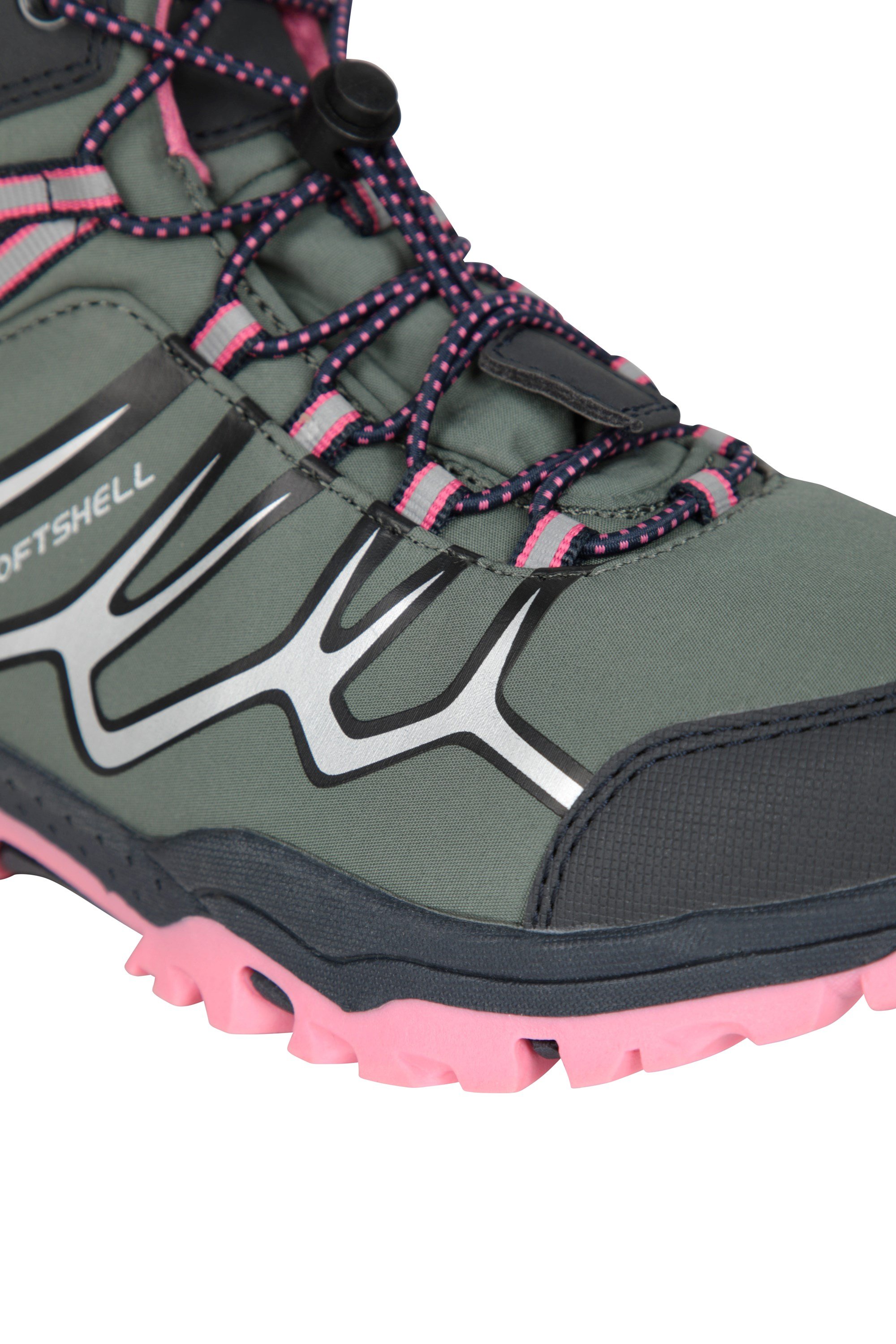 Softshell Kids Waterproof Hiking Boots
