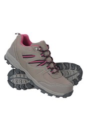 Mcleod Wide Fit Womens Hiking Shoes Light Brown