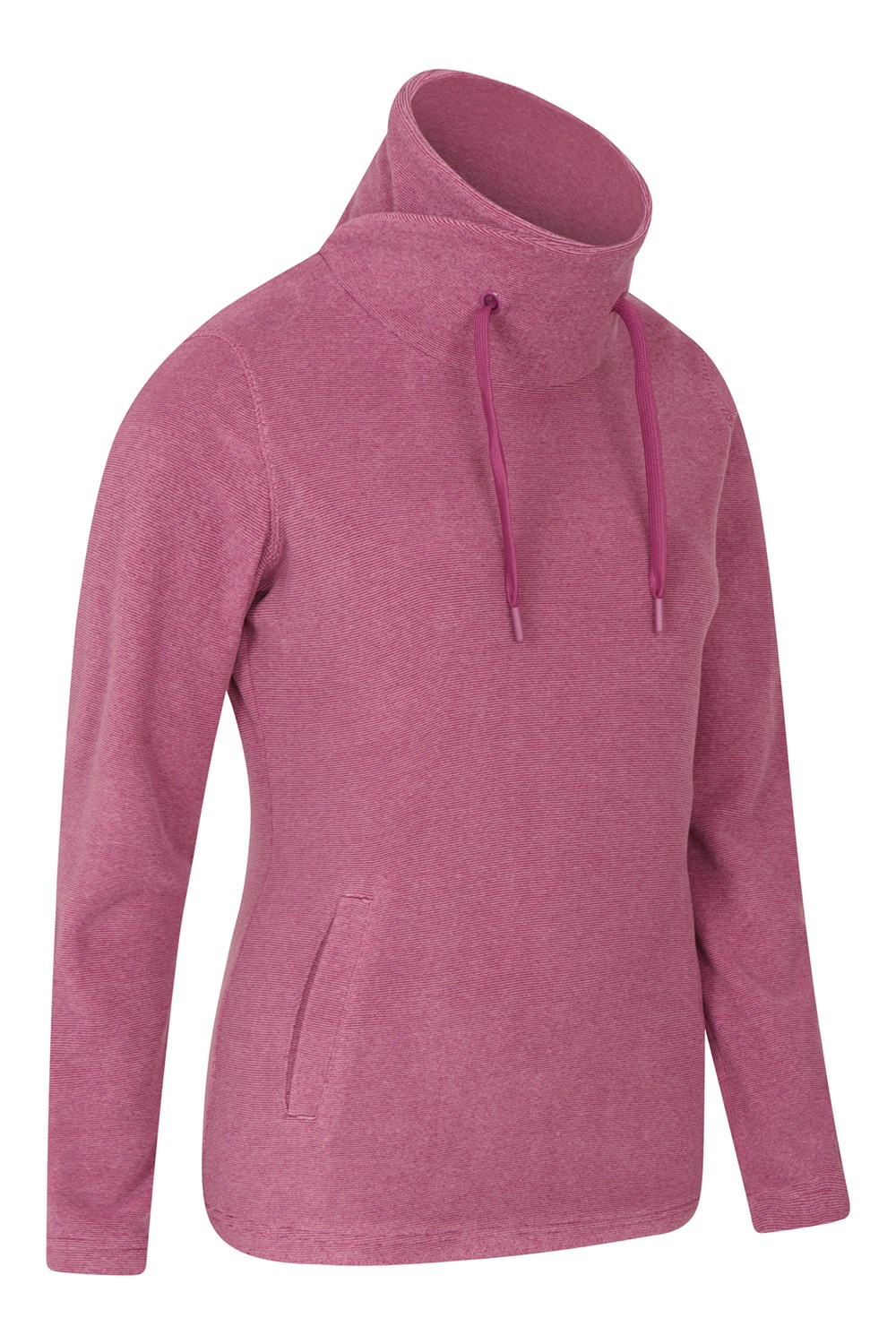 Mountain Warehouse Hebridean Womens Cowl Neck Fleece - Breathable Sweater,  Brushed Inner & Two Front Pockets – Ideal for Spring Summer, Travel 