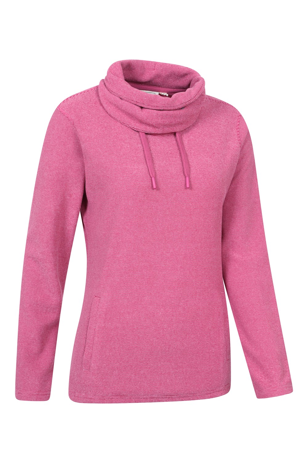 Mountain Warehouse Womens Hebridean Cowl Neck Ladies Fleece Antipill Sweater Top - Picture 40 of 66