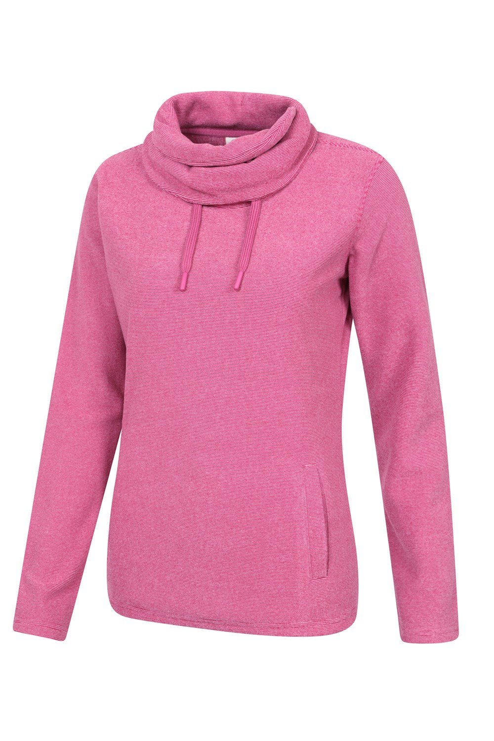 Mountain Warehouse Womens Hebridean Cowl Neck Ladies Fleece Antipill Sweater Top - Picture 42 of 66