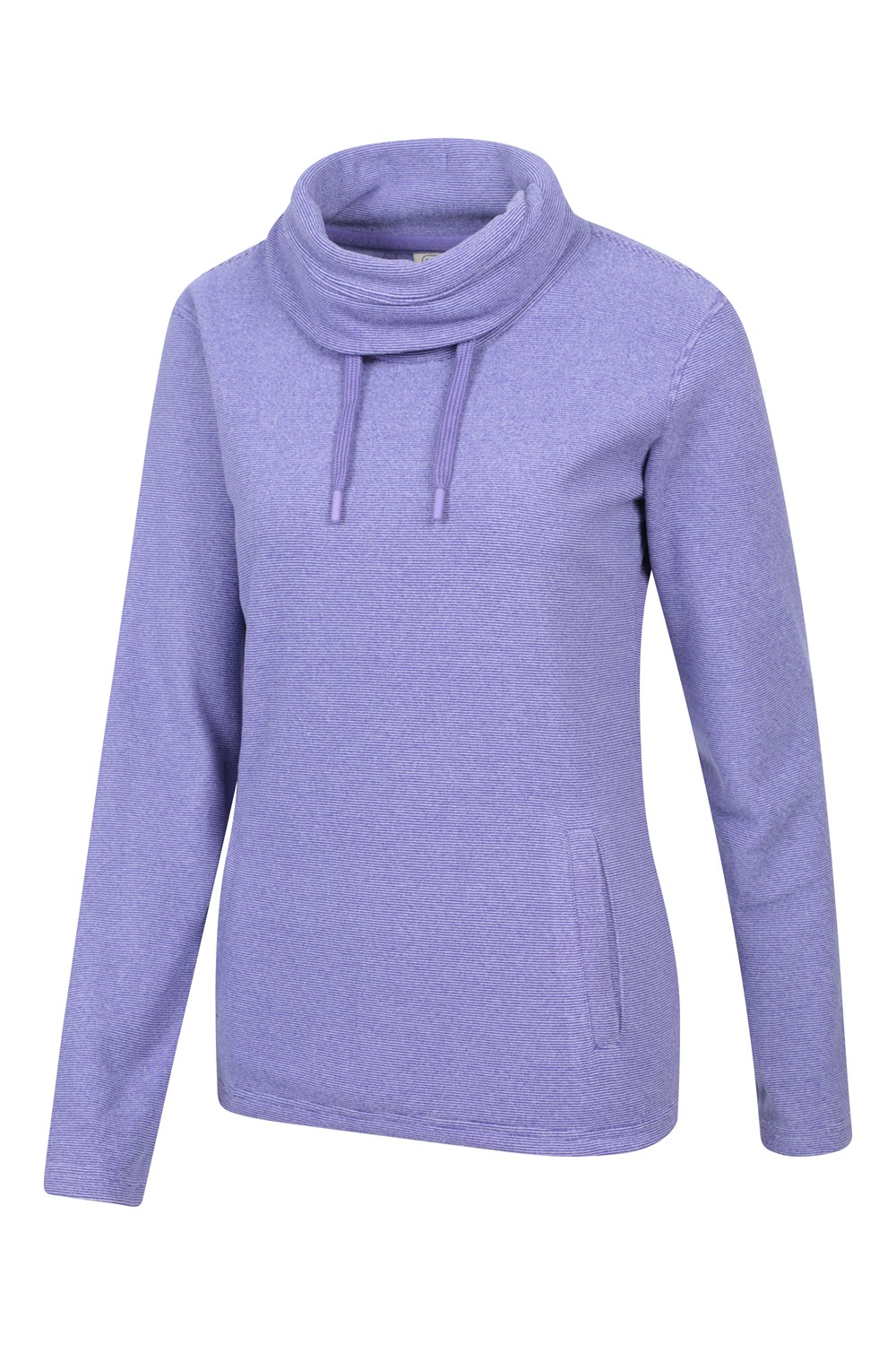 Mountain Warehouse Womens Hebridean Cowl Neck Ladies Fleece Antipill Sweater Top - Picture 53 of 66