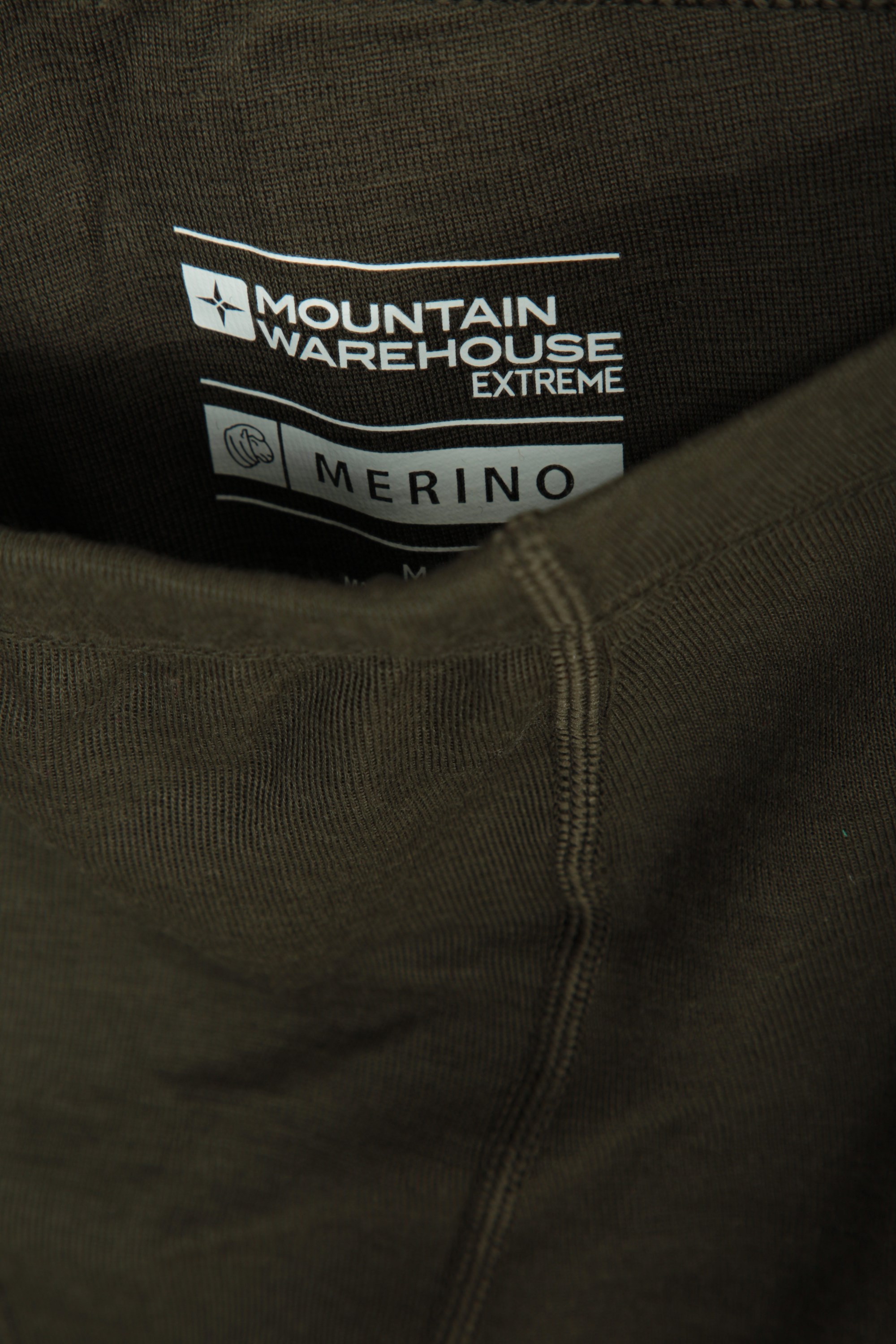 Mountain Warehouse Mens Merino Thermal Base Layer Trousers Lightweight with Fly