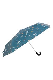 paraguas estampados Walking Azul Marino