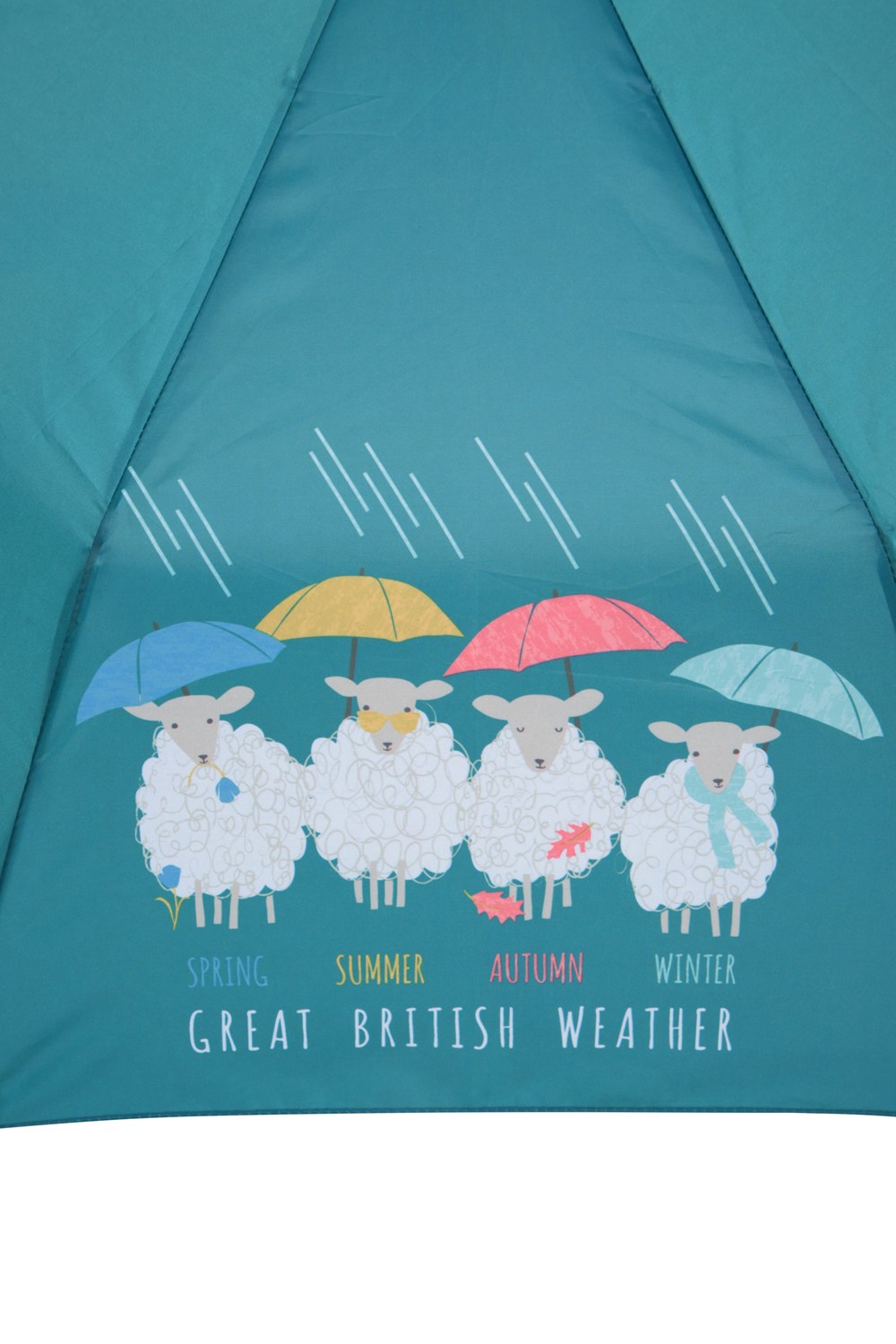 Mountain Warehouse Walking Umbrella Lightweight Beach Brolly Durable Rain Cover - Picture 20 of 25