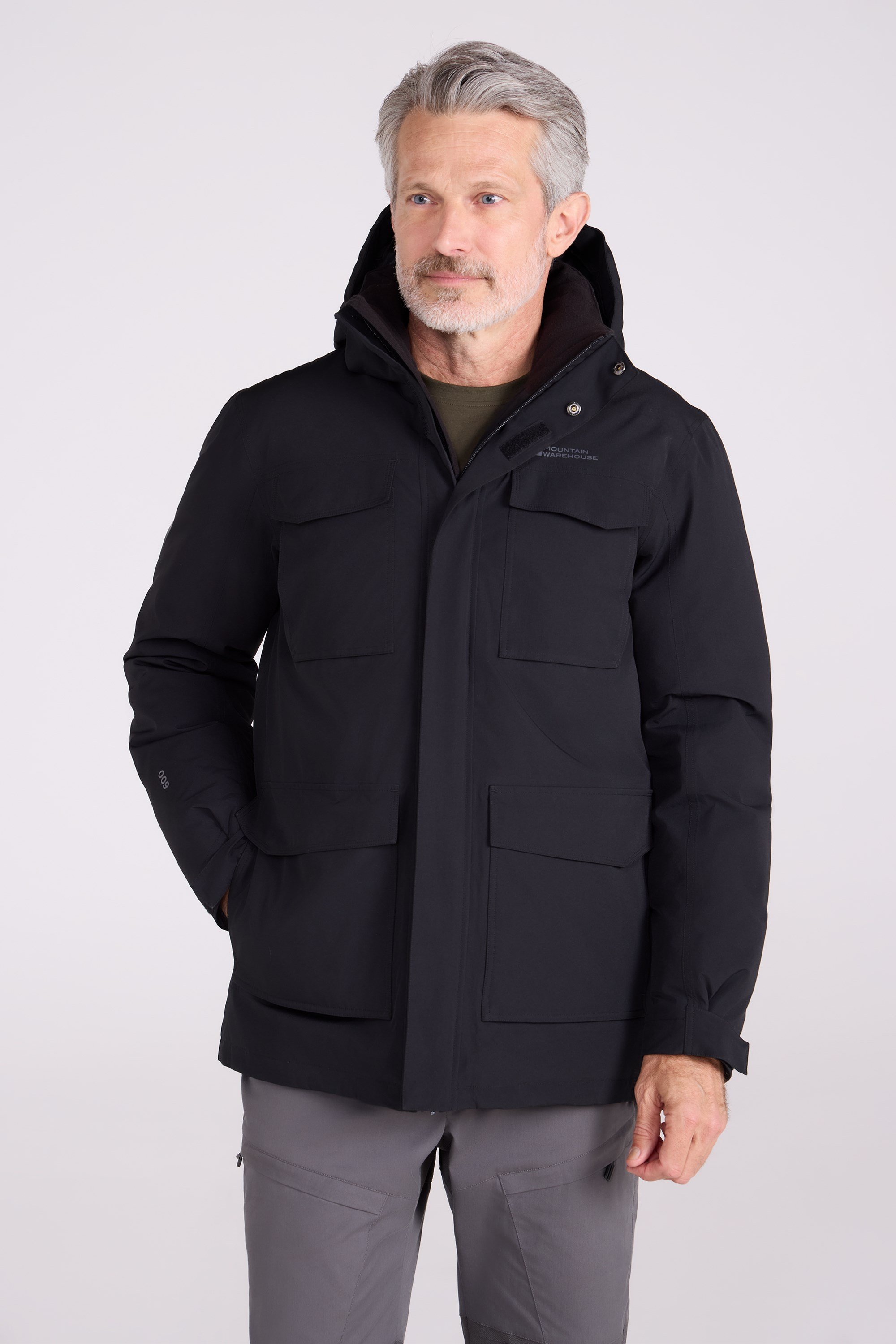Concord Extreme Mens Down Long Jacket