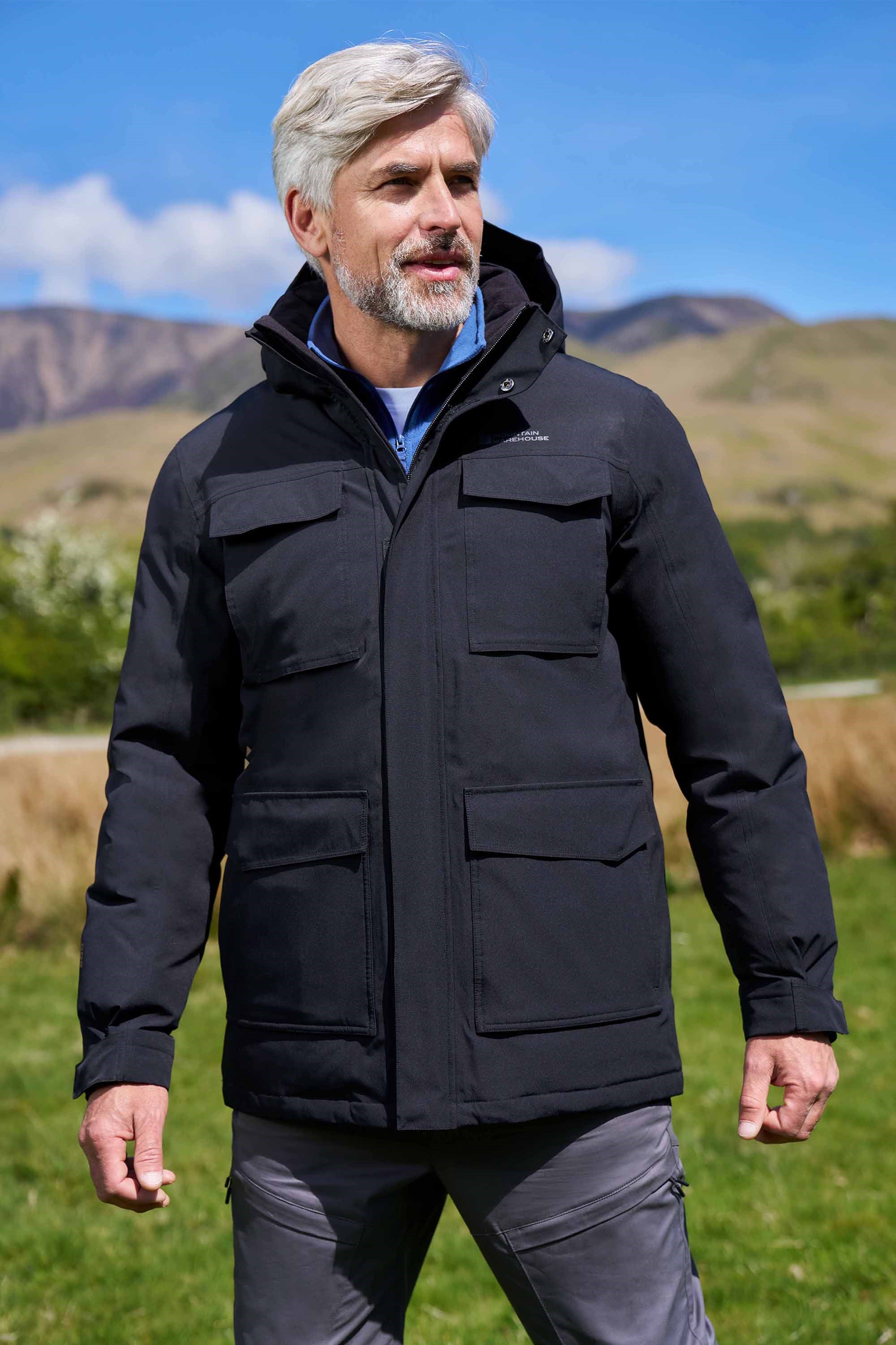 Concord Extreme Mens Down Long Jacket
