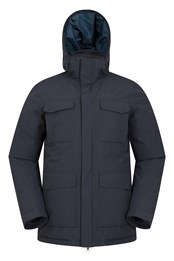 Concord Extreme Mens Down Long Jacket Blue