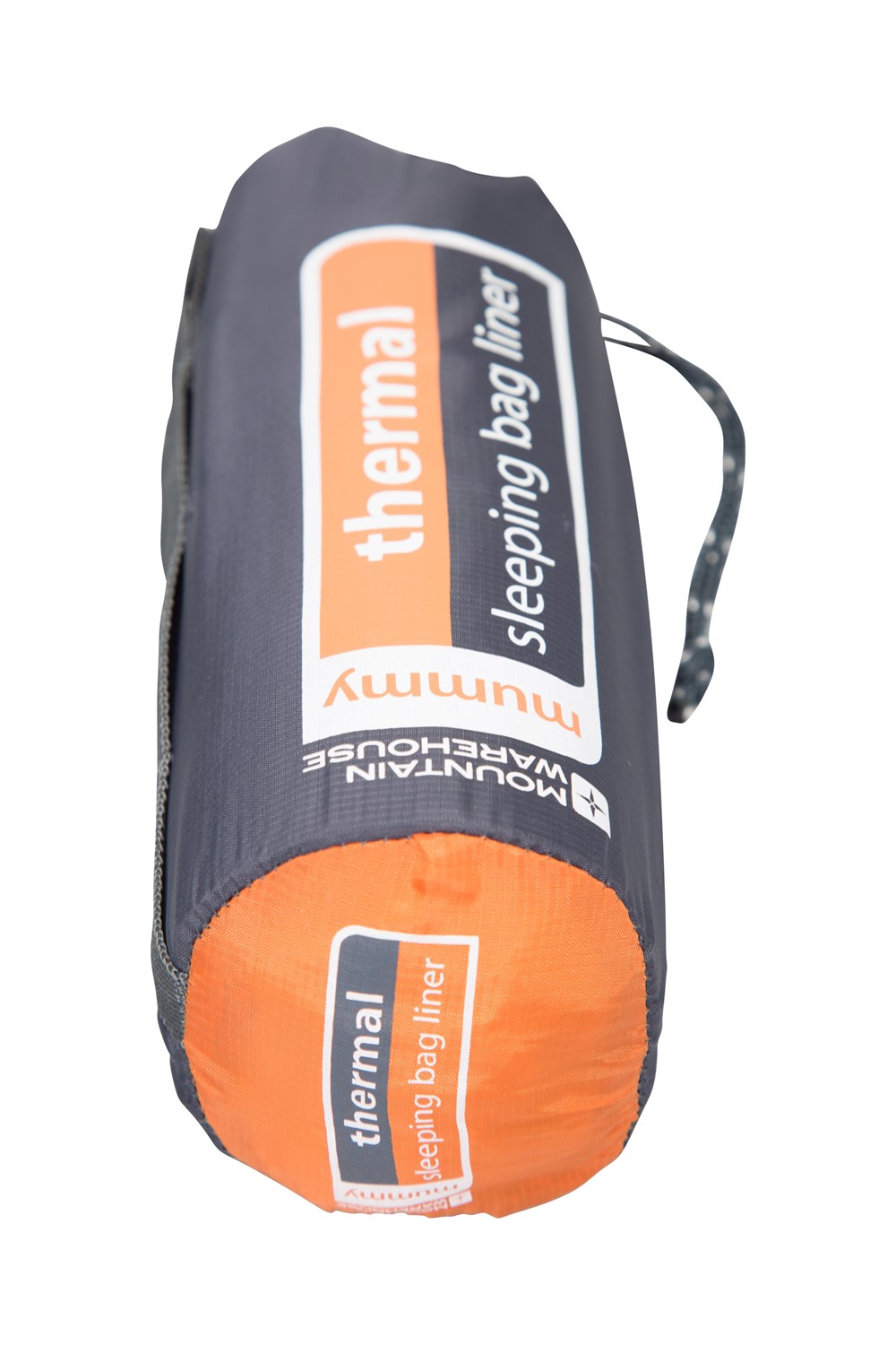 Mountain Warehouse Mummy Thermal Sleeping Bag Liner Black Breathable