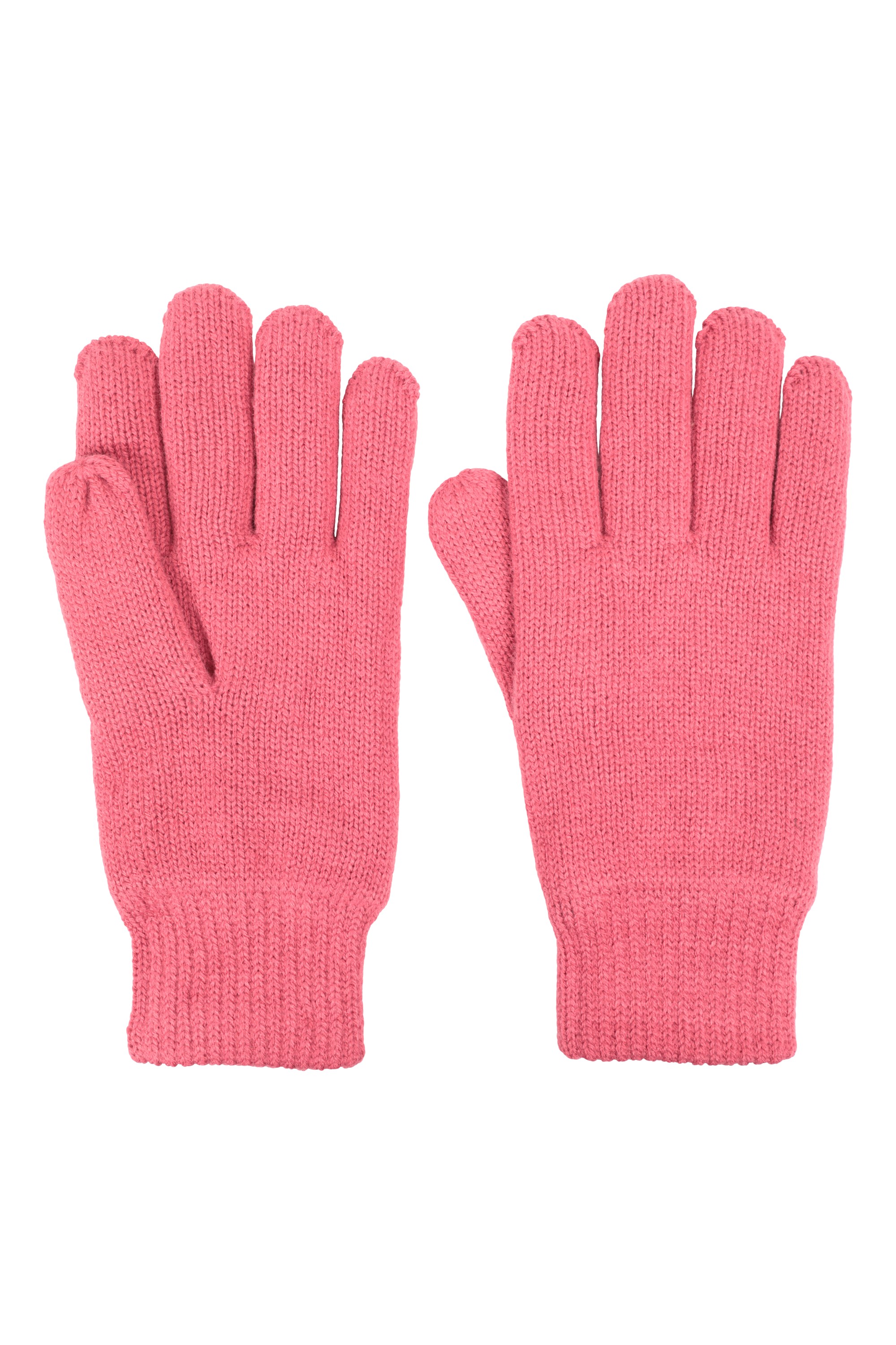 Girls Thinsulate Lined Ski Gloves Pink and Black 