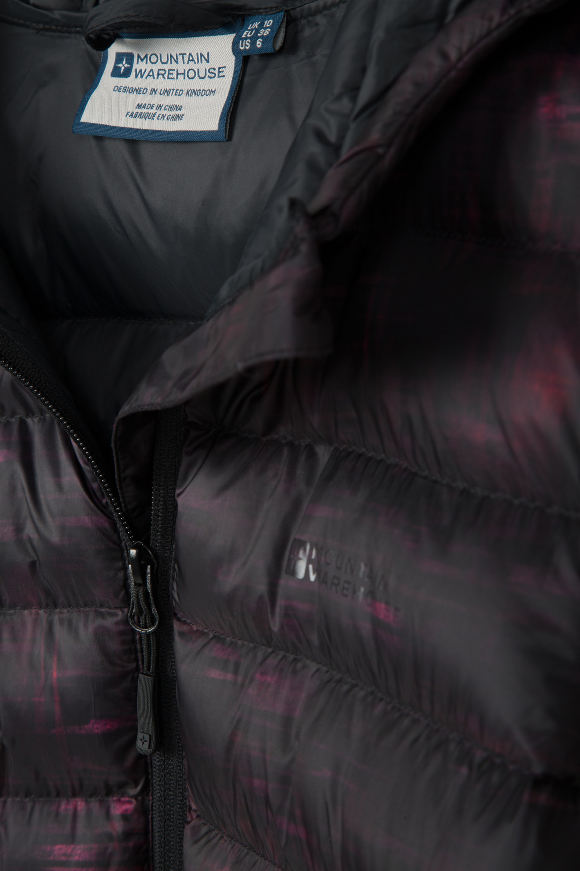 Mountain Warehouse Chaqueta Acolchada Impresa para Mujeres Seasons