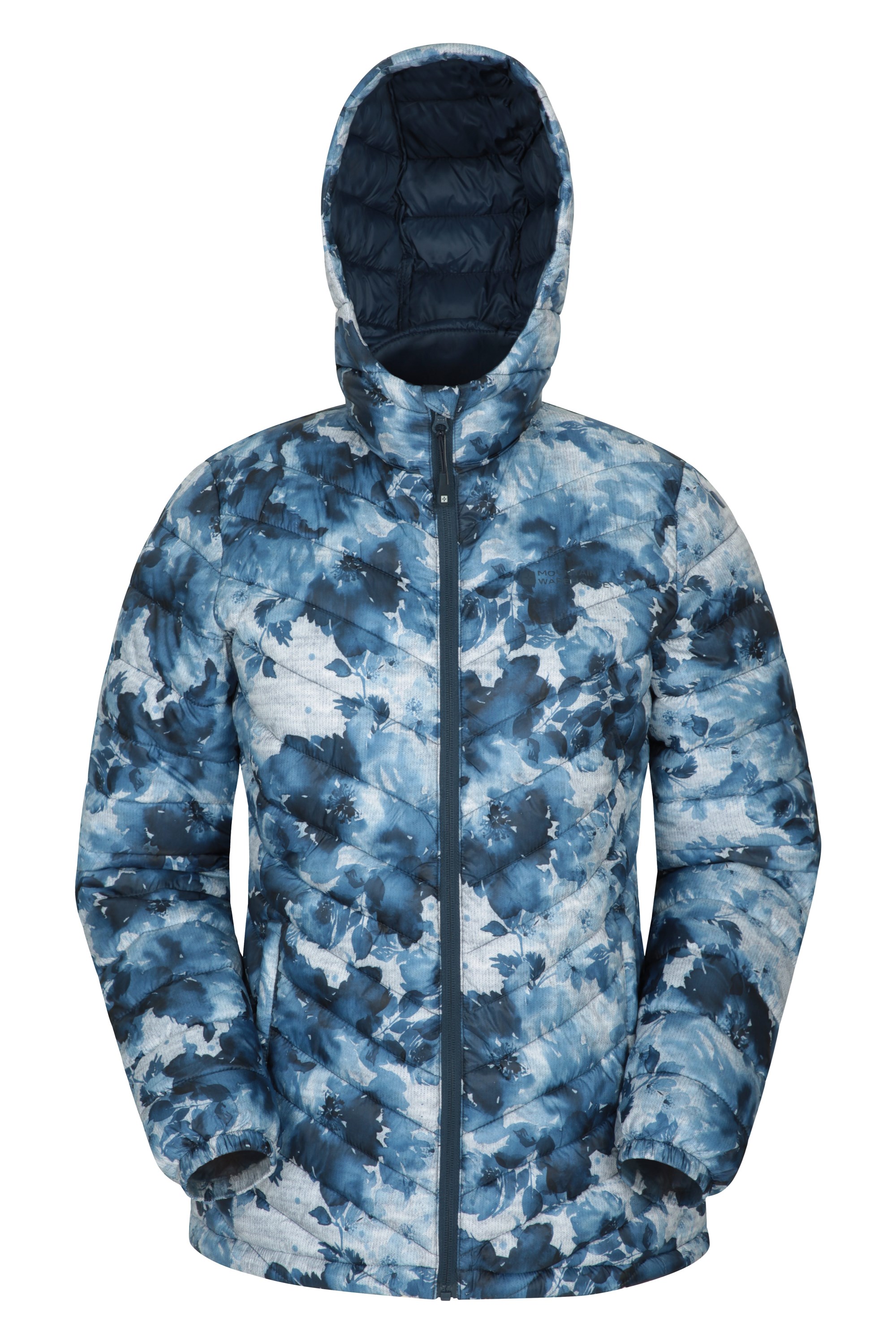 Mountain Warehouse Printed Mens Jacket Waterproof & Lightweight in Camouflage 