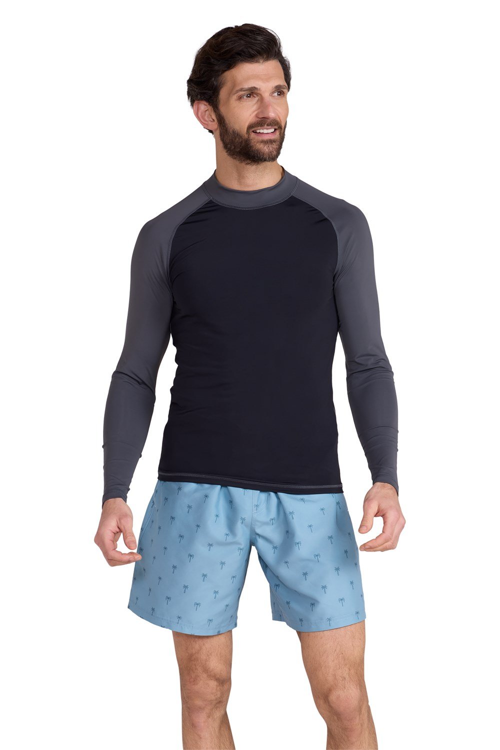 Mountain Warehouse Mens Long Sleeve Rash Vest Lightweight Comfort Quick Dry Top - Picture 61 of 89