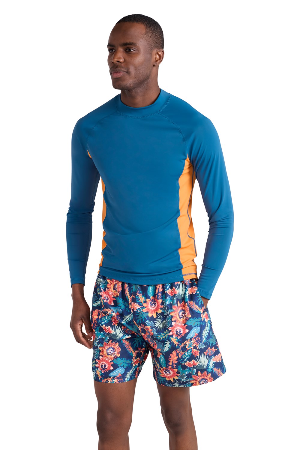 Mountain Warehouse Mens Long Sleeve Rash Vest Lightweight Comfort Quick Dry Top - Picture 37 of 89
