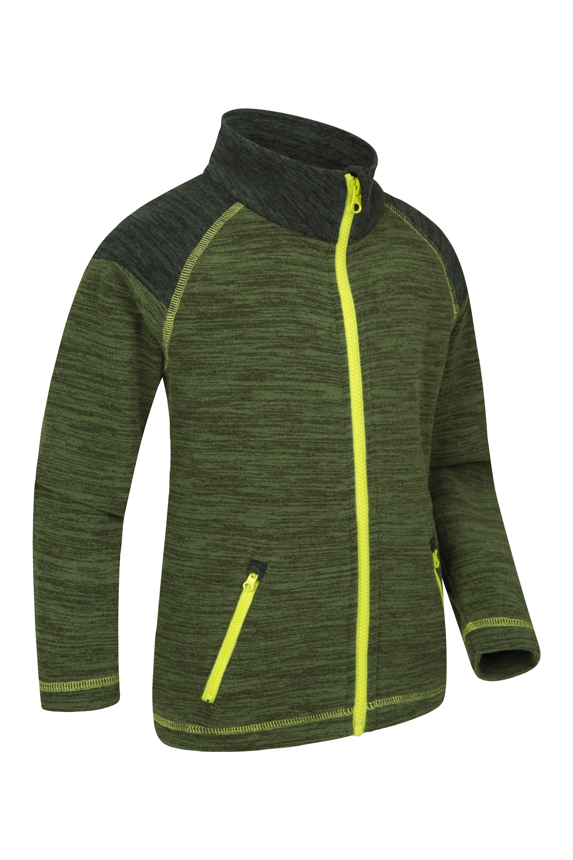 Quick Drying Pullover Mountain Warehouse Snowdonia Kids Fleece Jacket Antipill Top Lightweight Soft Touch Sweater for Winter Practical Travelling