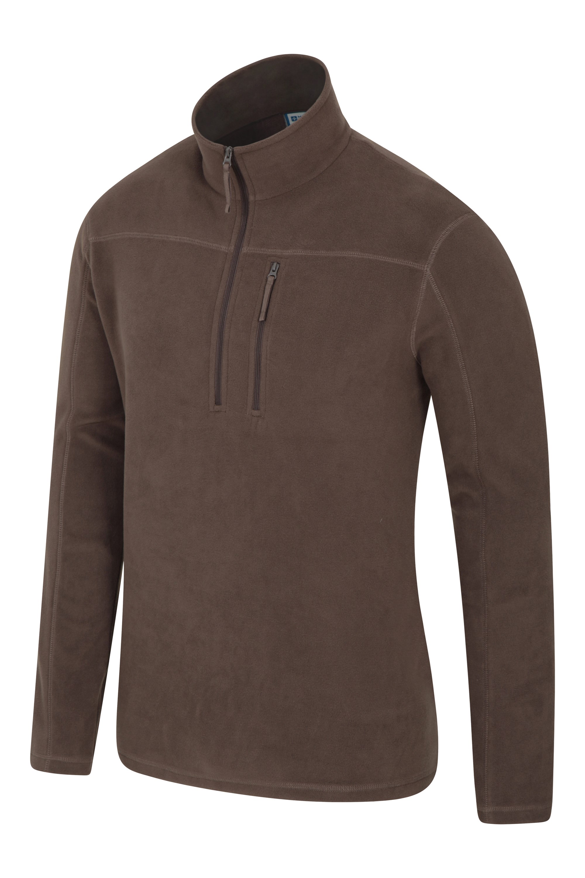 argyle mens half zip fleece