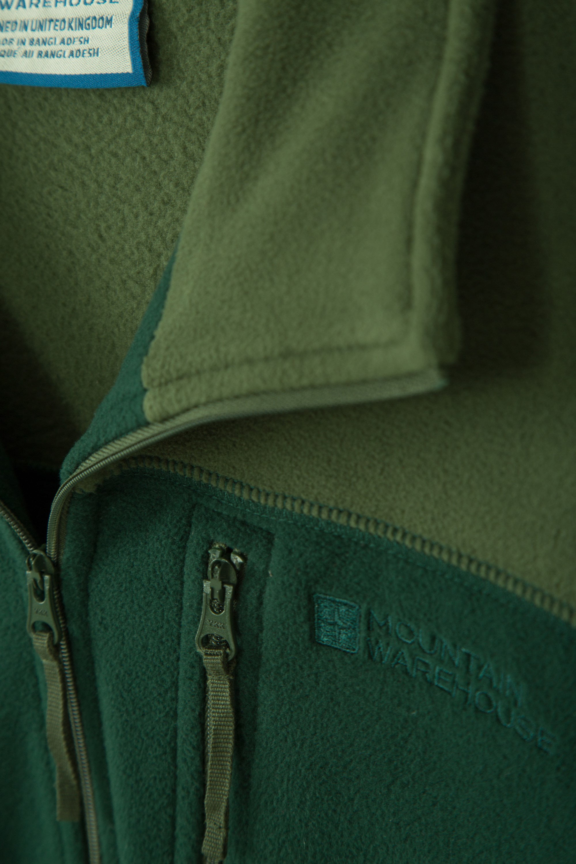 argyle mens half zip fleece