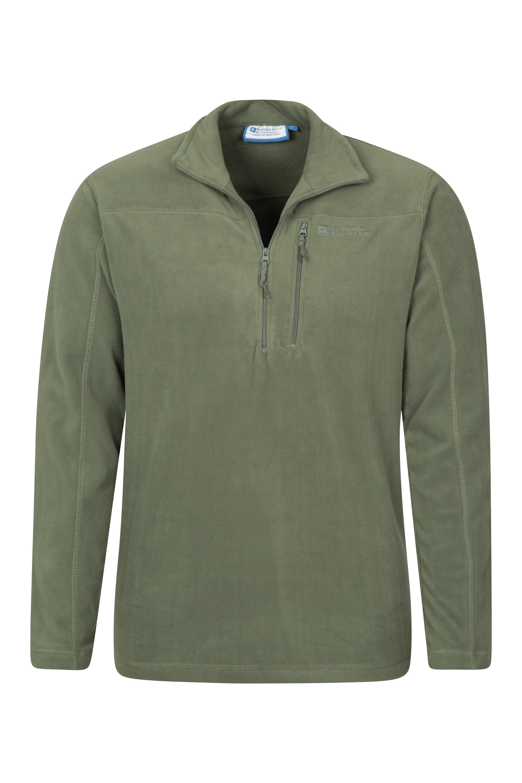 argyle mens half zip fleece