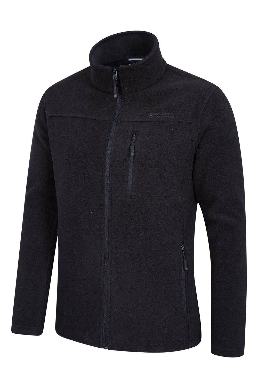 Mountain Warehouse Mens Buchanan Full Zip Fleece with Chest Pocket | eBay