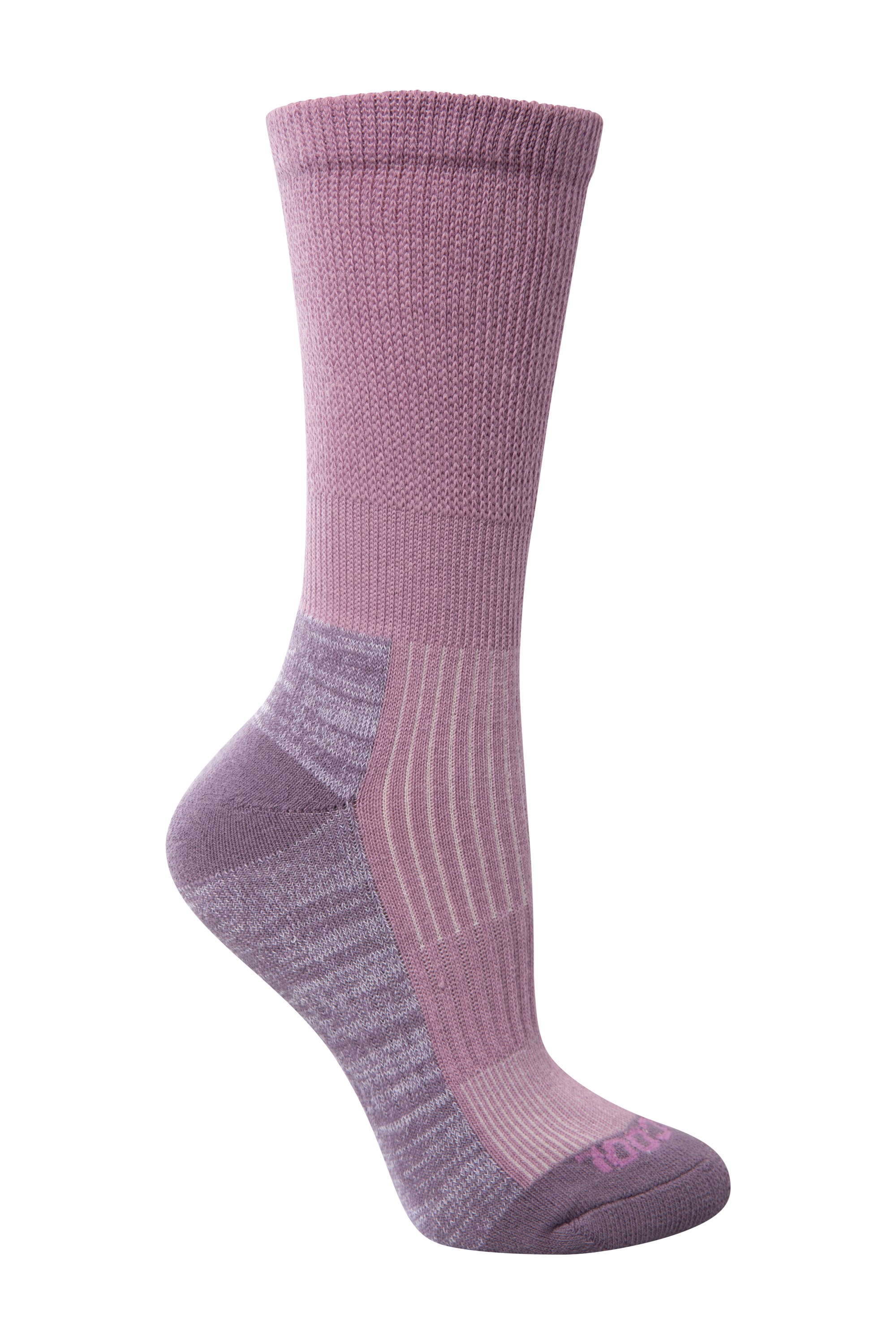 Mountain Warehouse IsoCool Womens Hiker Socks Purple