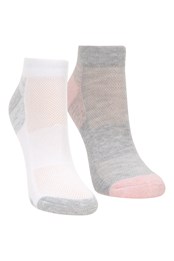 IsoCool wattierte Socken für Trainingsschuhe für Damen, im 2er-Pack