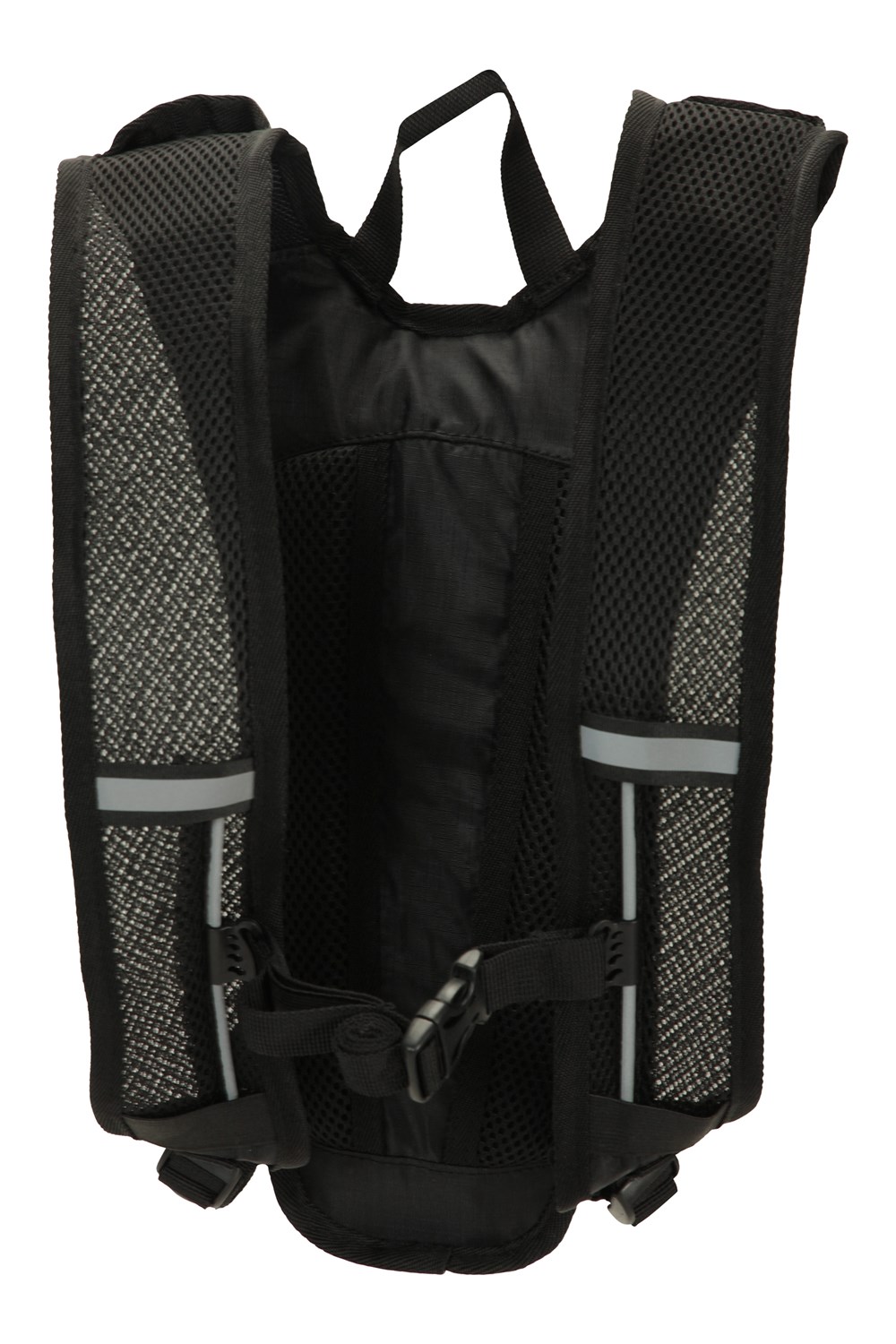 Mountain Warehouse Unisex Track Hydro Bag in Black w/Airmesh Back2 l