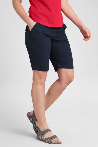 Coast Stretch Womens Shorts - Navy