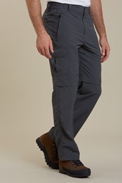 Explore Convertible Mens Trousers Grey
