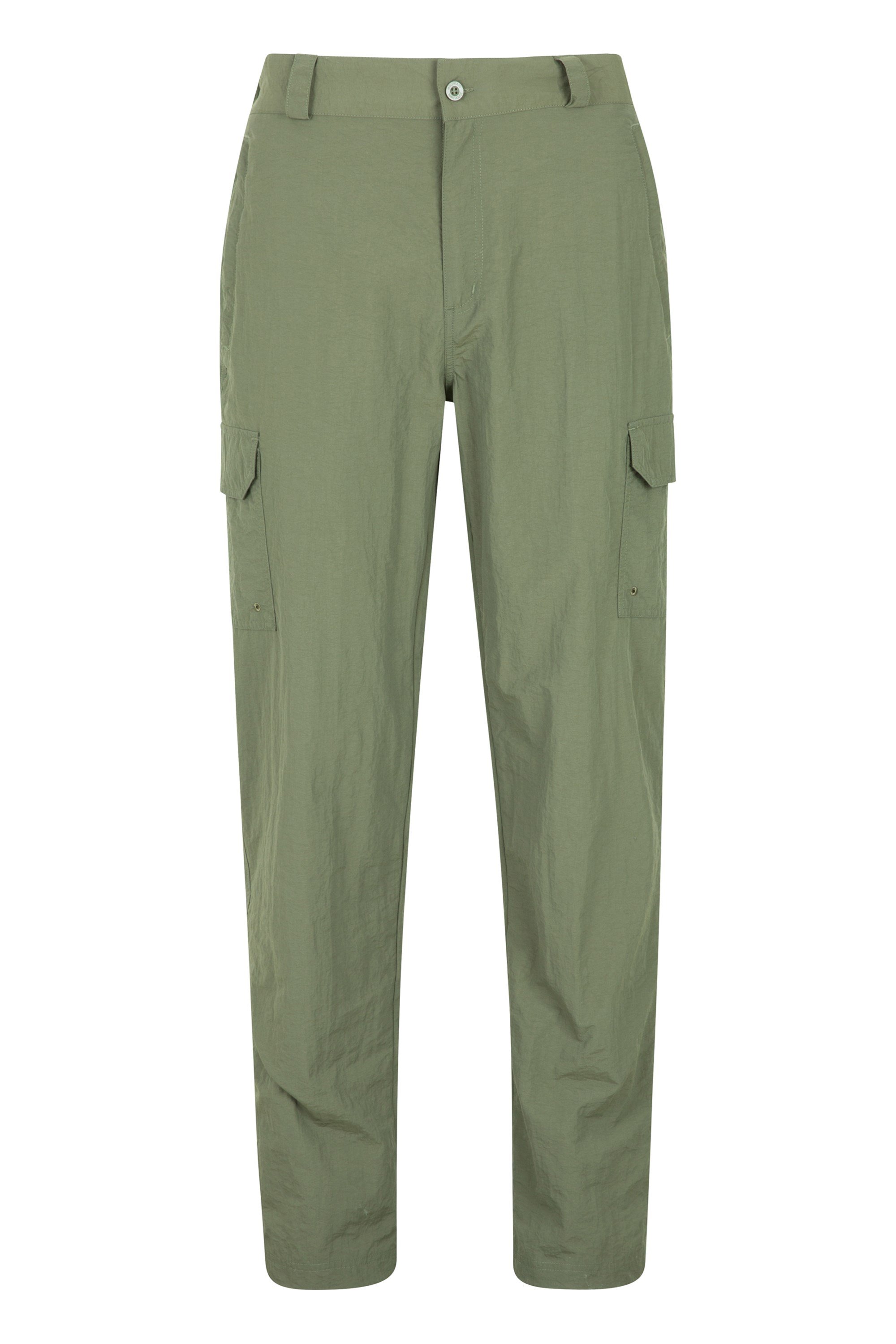 Explore Mens Pants - Short Length - Green