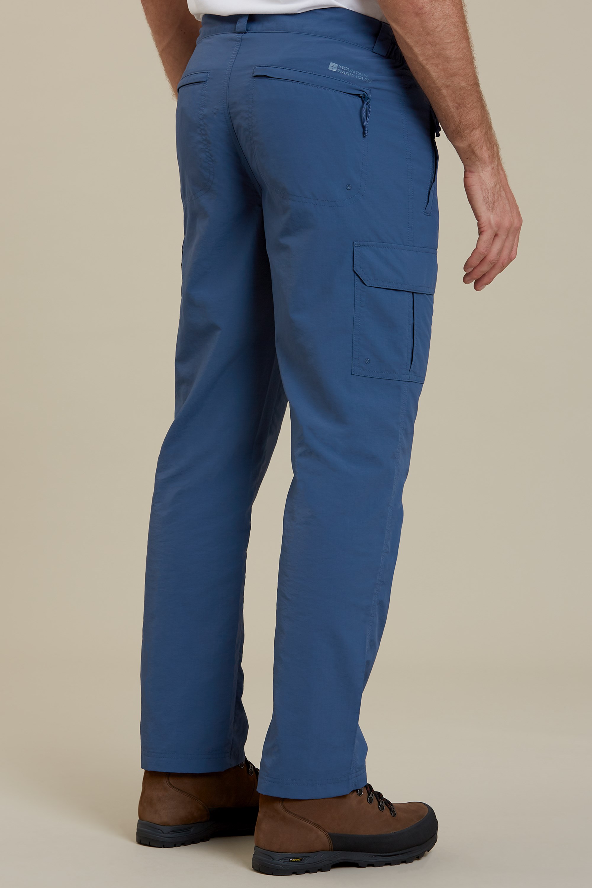 Save 38% Womens Clothing Trousers Mountain Warehouse Lightweight in Blue Slacks and Chinos Full-length trousers 