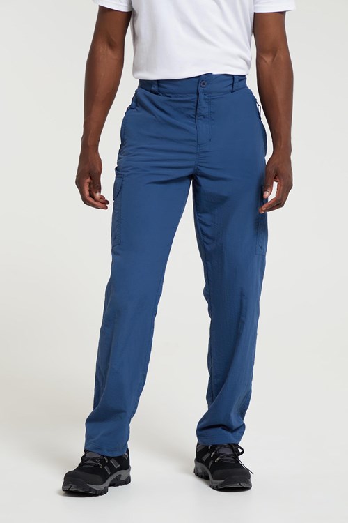 Mountain Warehouse Explore Mens Pants - Blue | Size W28