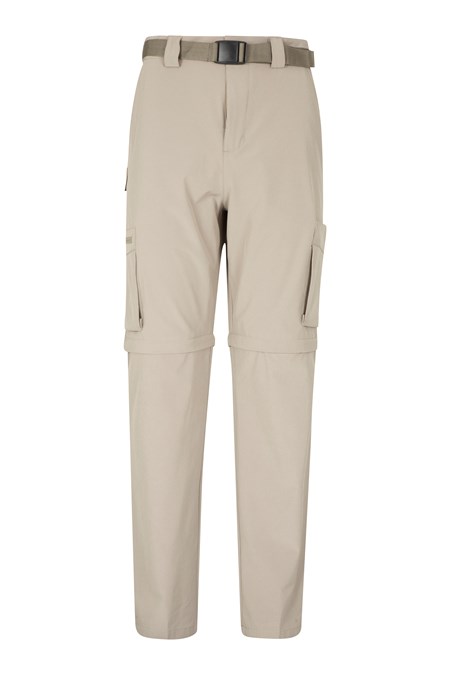 Travelling Mens Zip-Off Stretch Pants | Mountain Warehouse US