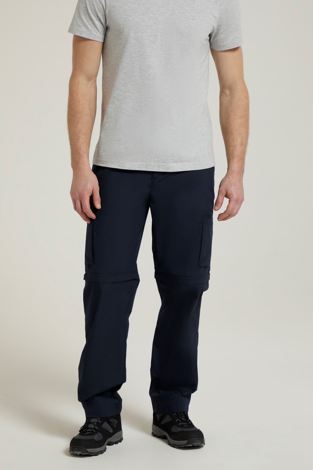 Mountain Warehouse Mens Zip Off Trek Trousers Convertible Shorts Walking Hiking - Picture 25 of 60