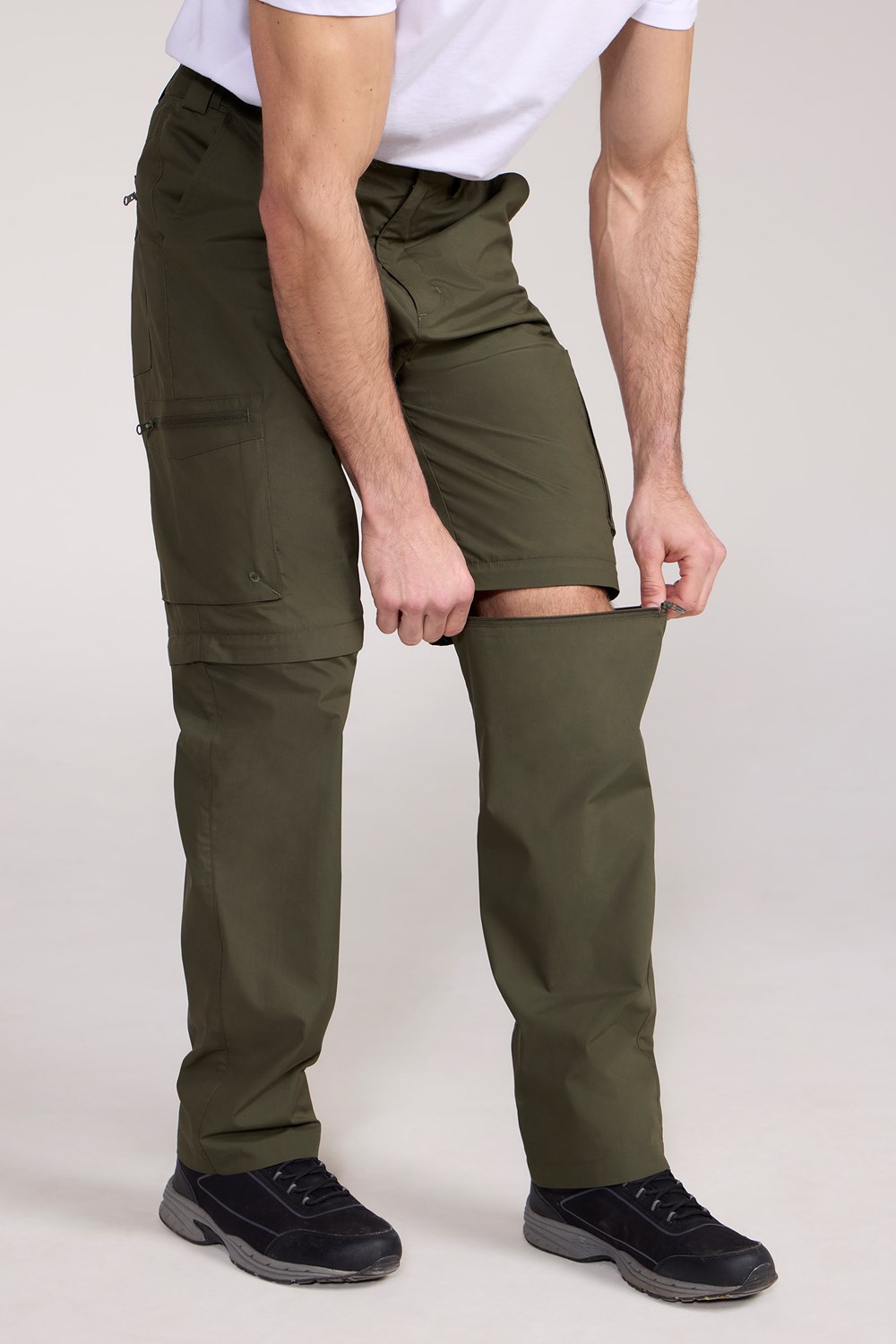 Mountain Warehouse Mens Zip Off Trek Trousers Convertible Shorts Walking Hiking - Picture 52 of 60