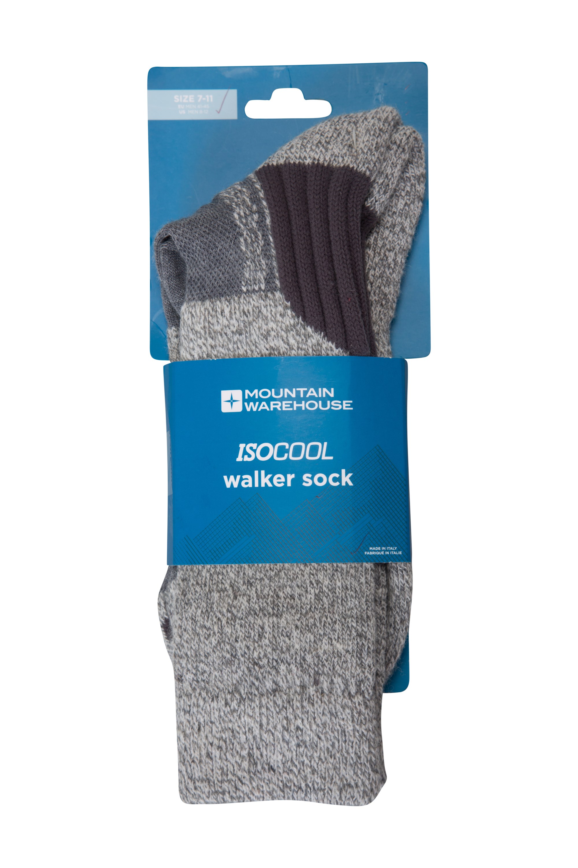 Mountain Warehouse IsoCool Mens Walker Socks Grey
