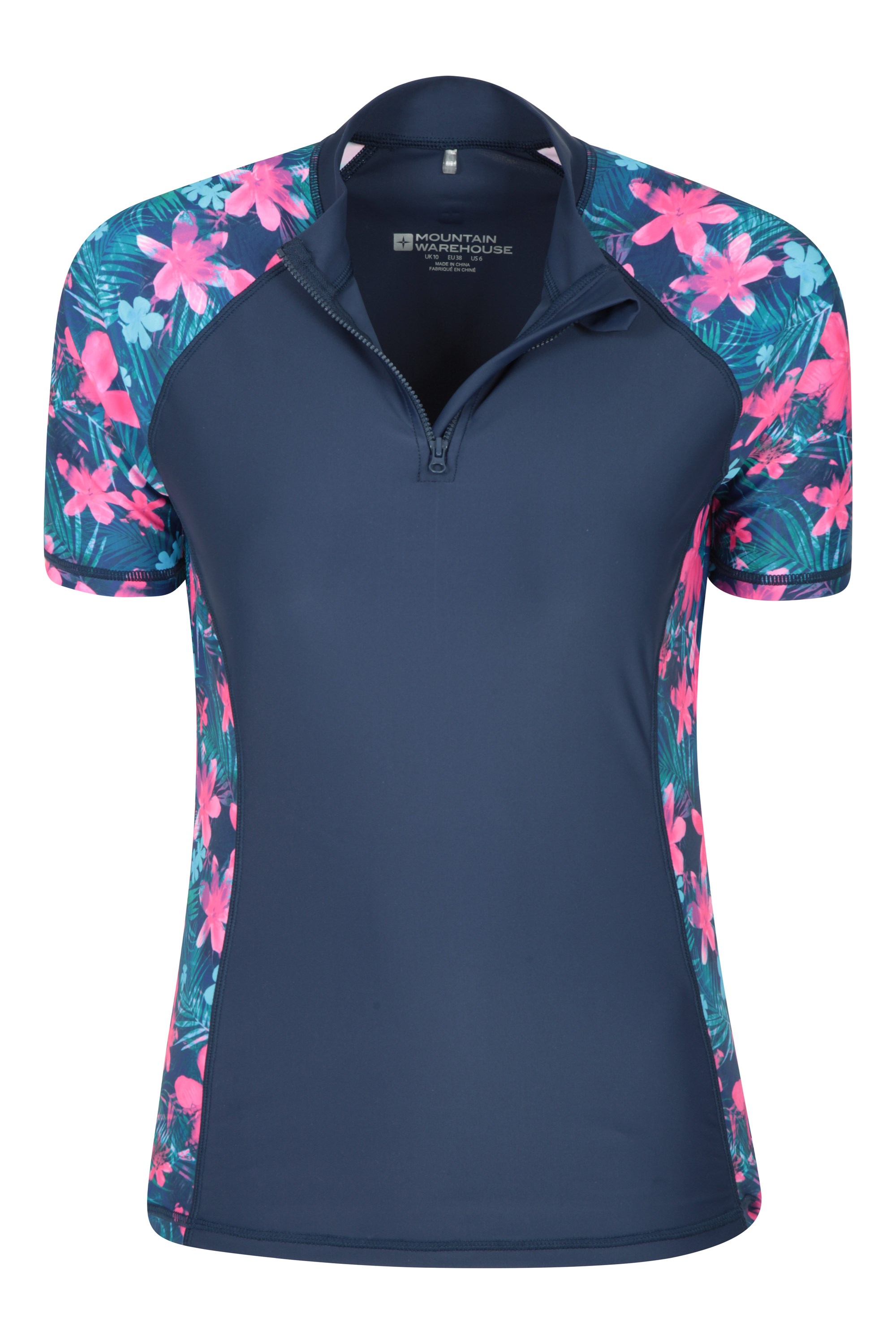 Womens Zip Rash Vest Mountain Warehouse Gb