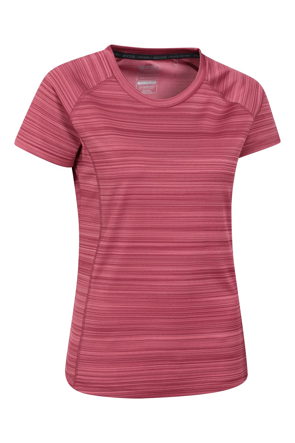 Mountain Warehouse Endurance Striped Womens Active Tee T Shirt UPF30+ Ladies - Picture 18 of 77