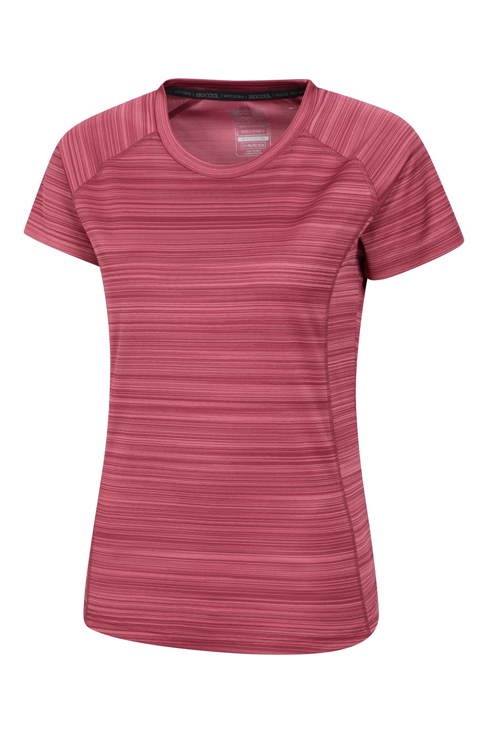 Mountain Warehouse Endurance Striped Womens Active Tee T Shirt UPF30+ Ladies - Picture 20 of 77