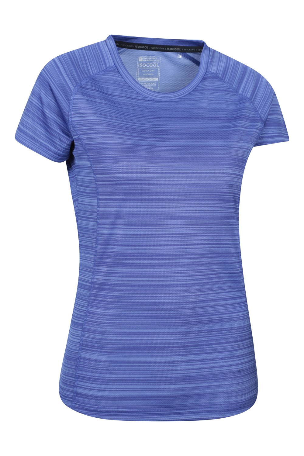 Mountain Warehouse Endurance Striped Womens Active Tee T Shirt UPF30+ Ladies - Picture 30 of 77