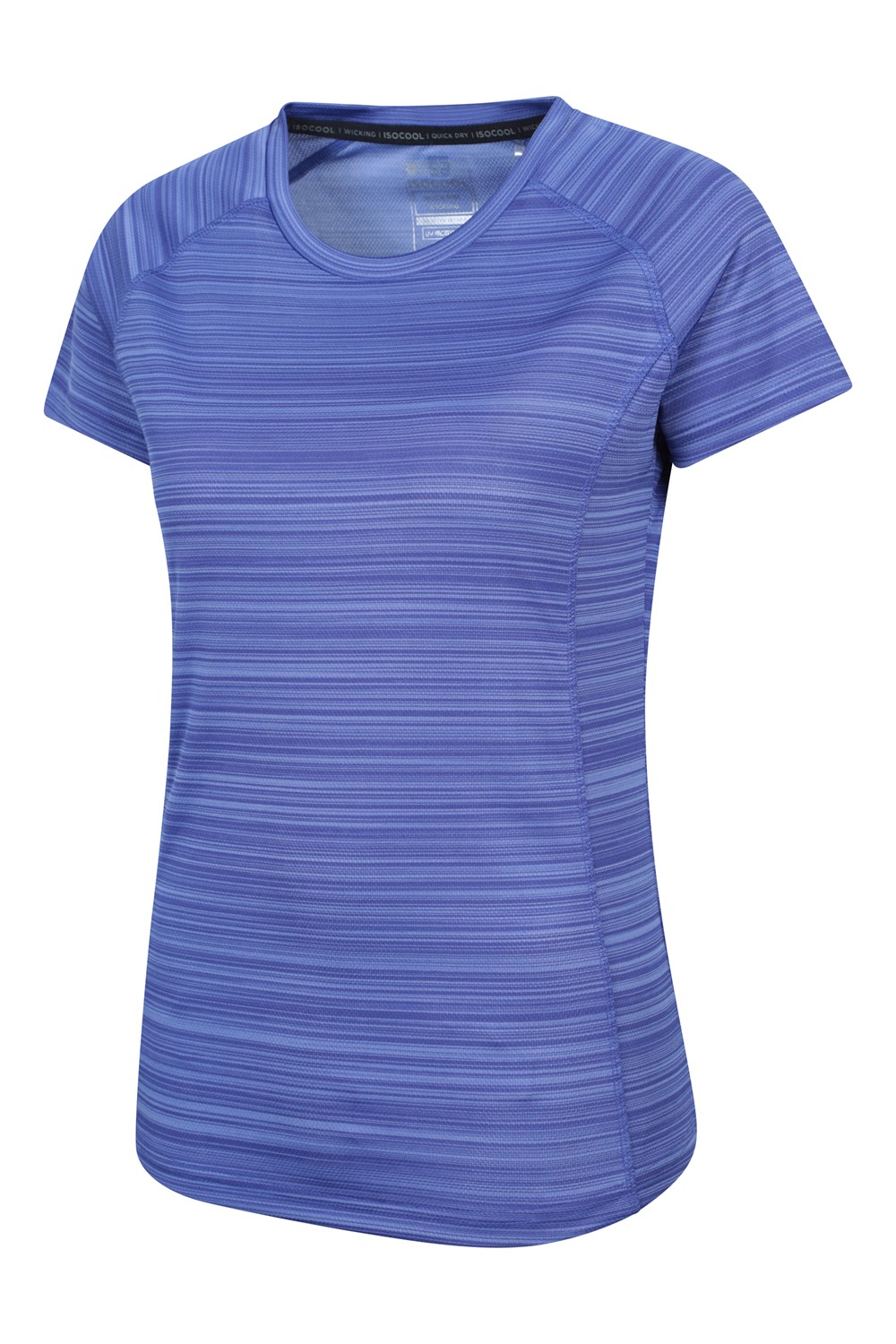 Mountain Warehouse Endurance Striped Womens Active Tee T Shirt UPF30+ Ladies - Picture 32 of 77