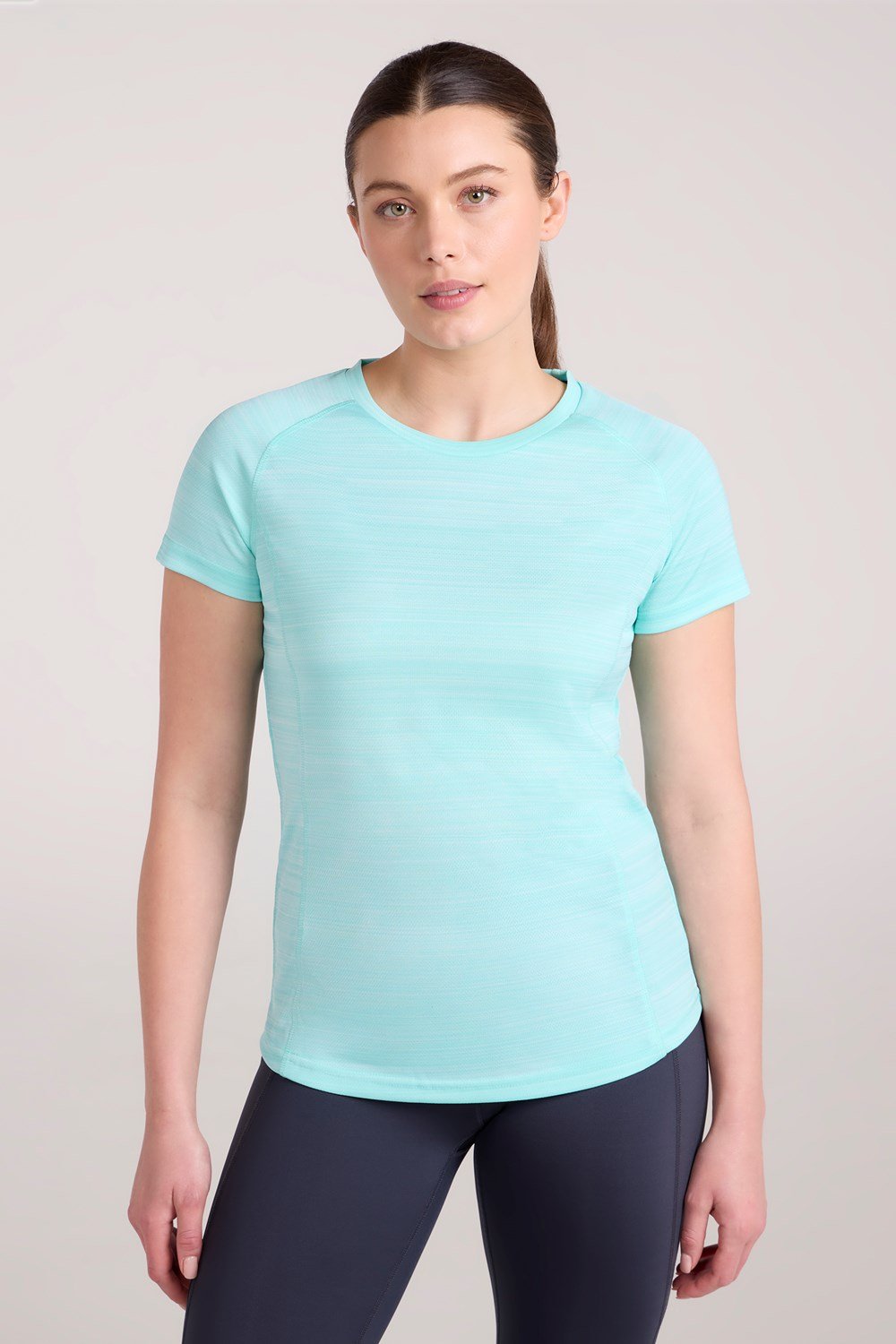 Mountain Warehouse Endurance Striped Womens Active Tee T Shirt UPF30+ Ladies - Picture 46 of 77