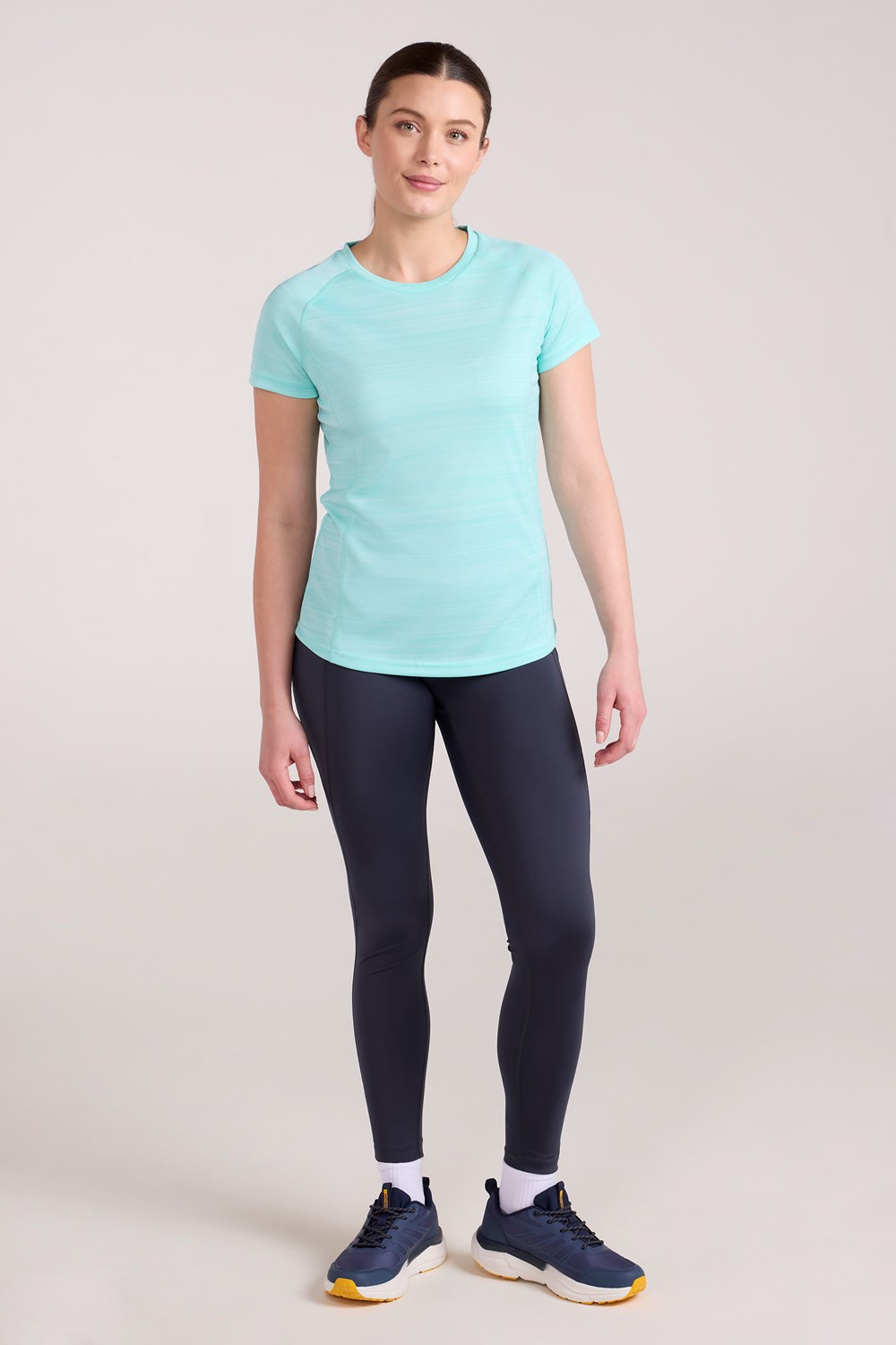 Mountain Warehouse Endurance Striped Womens Active Tee T Shirt UPF30+ Ladies - Picture 48 of 77