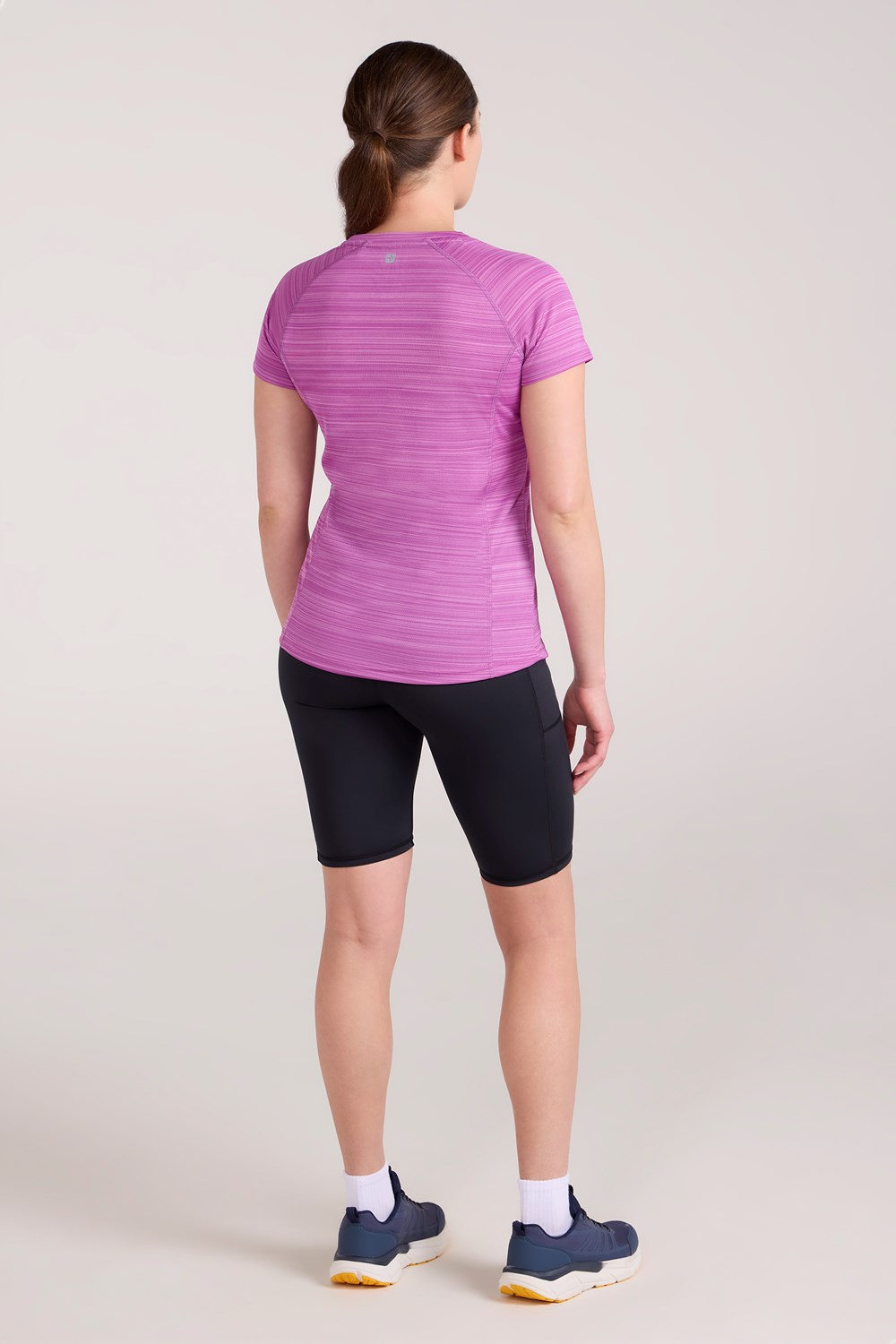 Mountain Warehouse Endurance Striped Womens Active Tee T Shirt UPF30+ Ladies - Picture 61 of 77