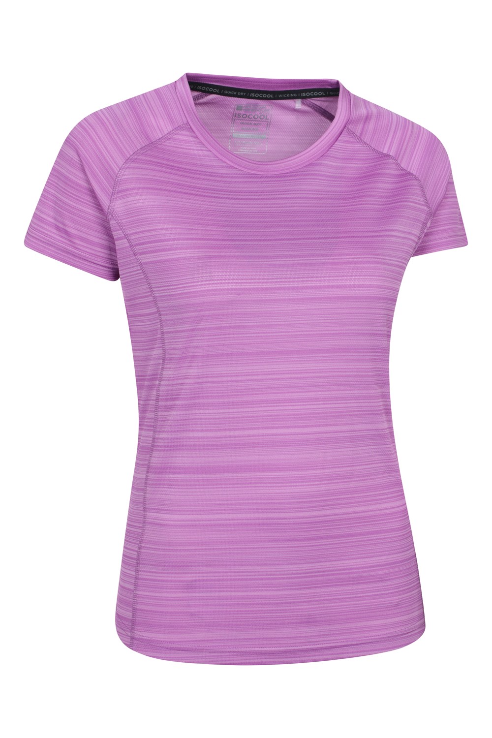 Mountain Warehouse Endurance Striped Womens Active Tee T Shirt UPF30+ Ladies - Picture 63 of 77