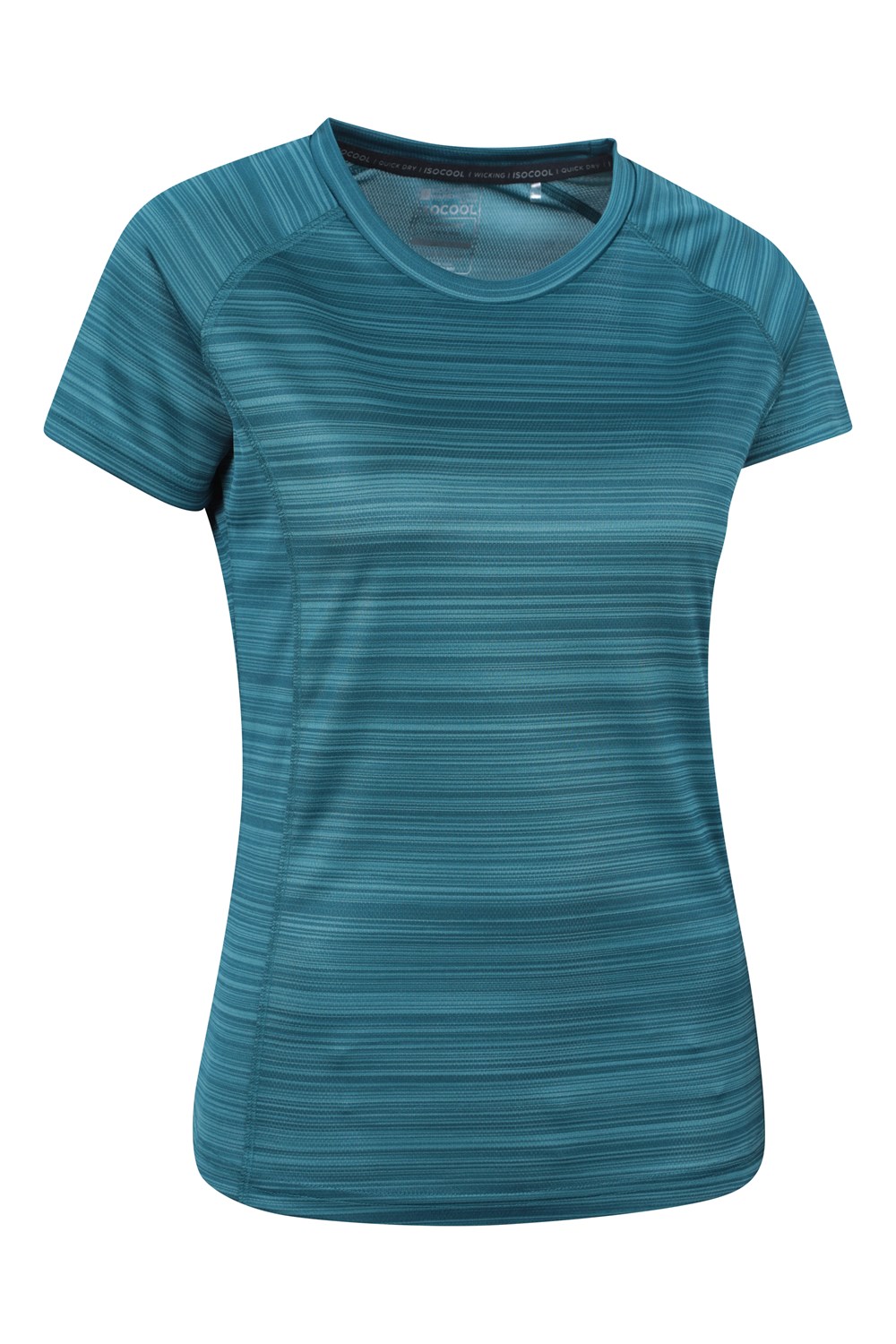 Mountain Warehouse Endurance Striped Womens Active Tee T Shirt UPF30+ Ladies - Picture 74 of 77