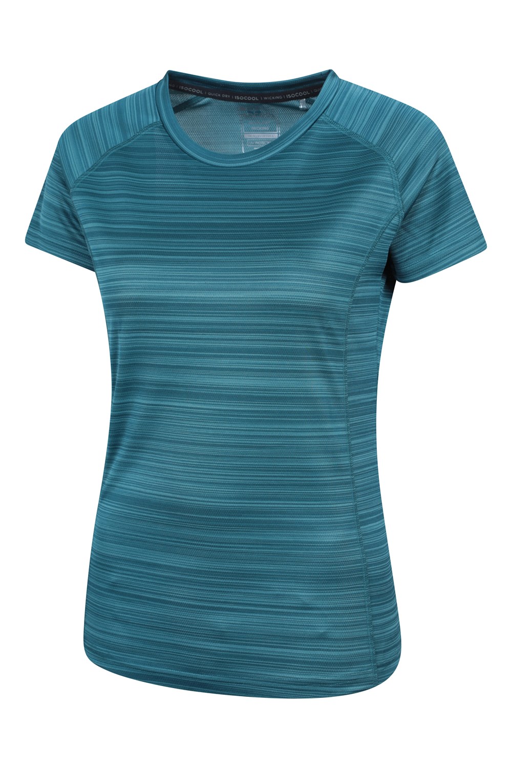 Mountain Warehouse Endurance Striped Womens Active Tee T Shirt UPF30+ Ladies - Picture 76 of 77