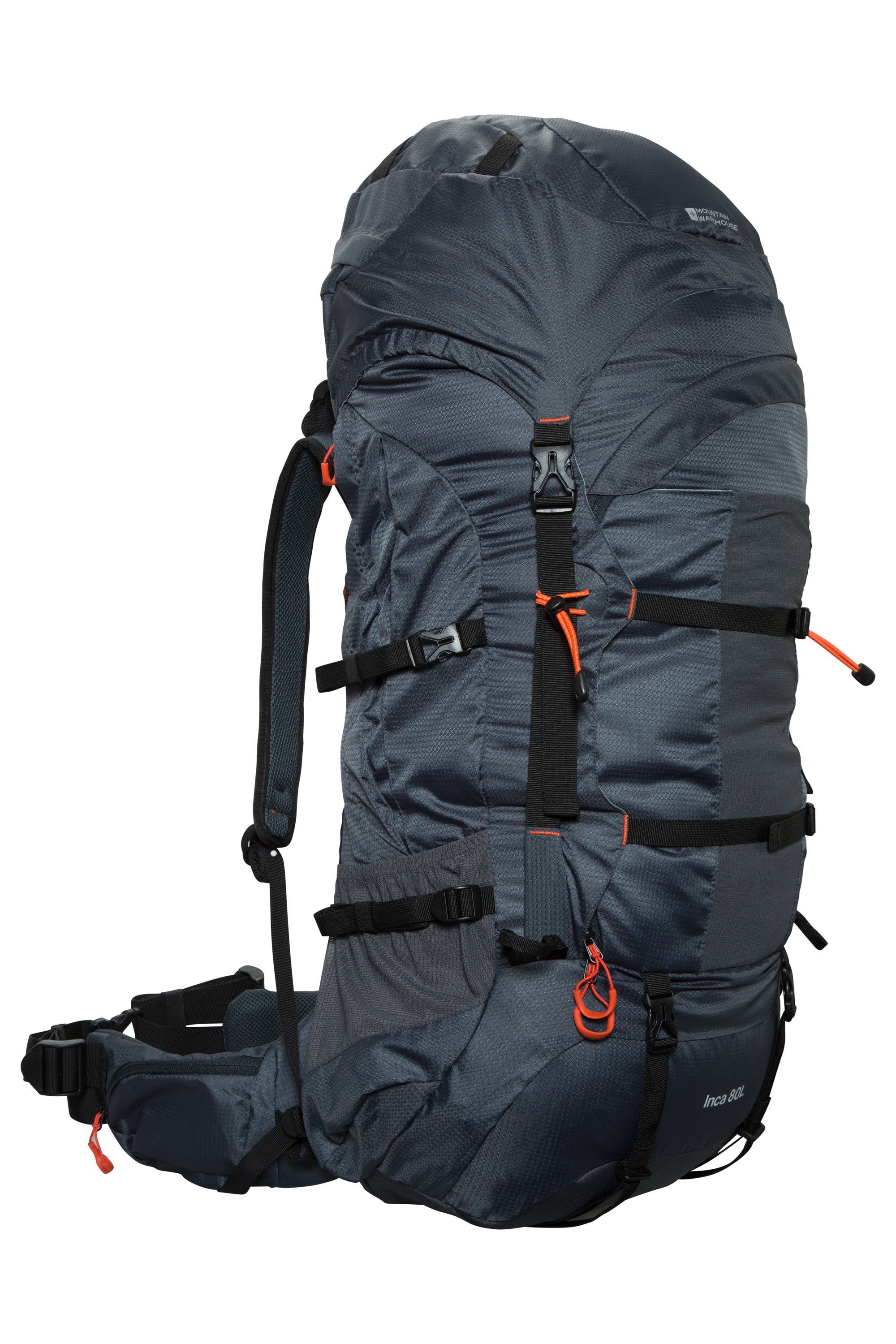 Mountain Warehouse Tor 85L Backpack Camping for Hiking Backpacking