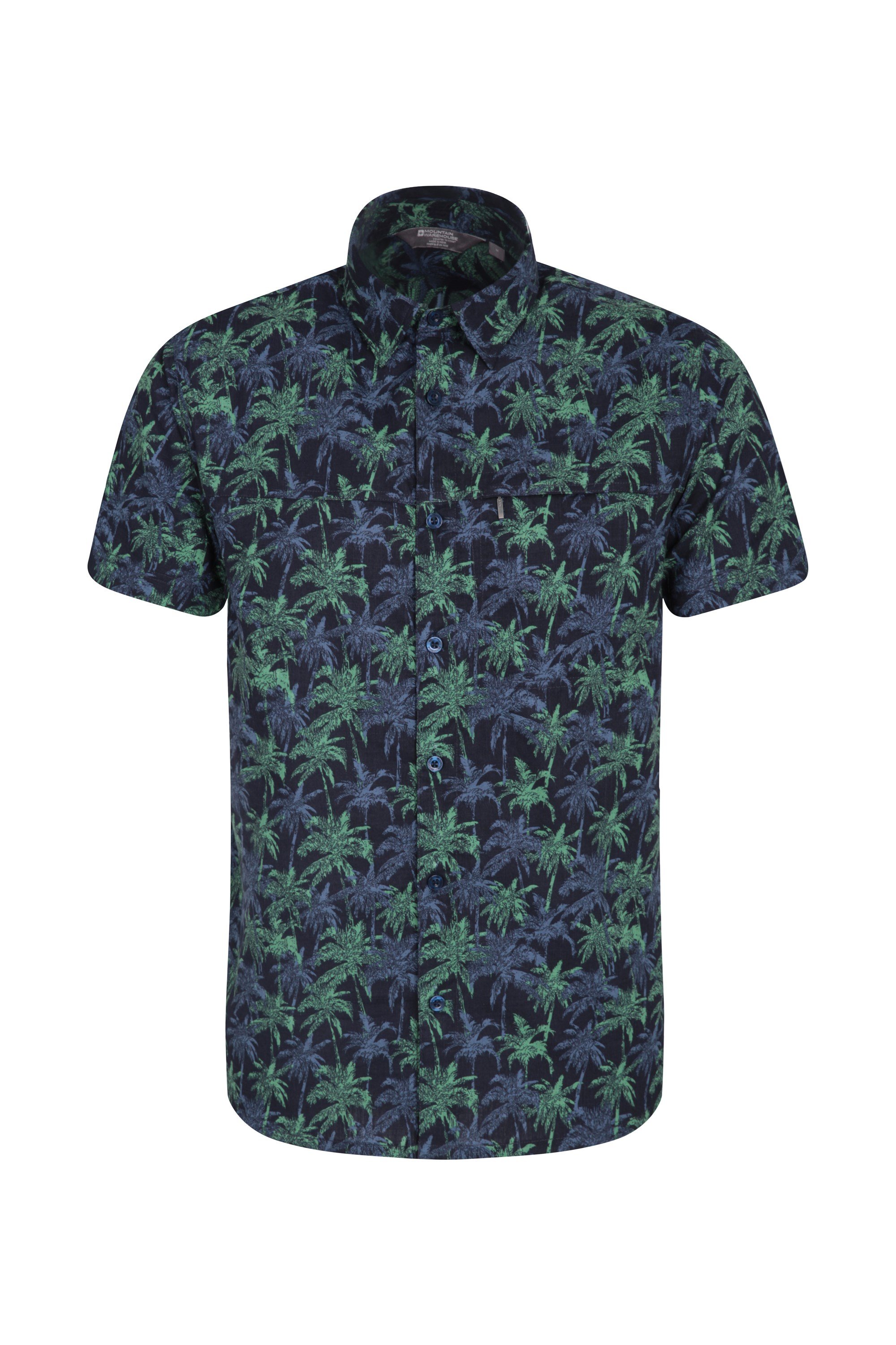 TROPICAL PRINTED SS SHIRT